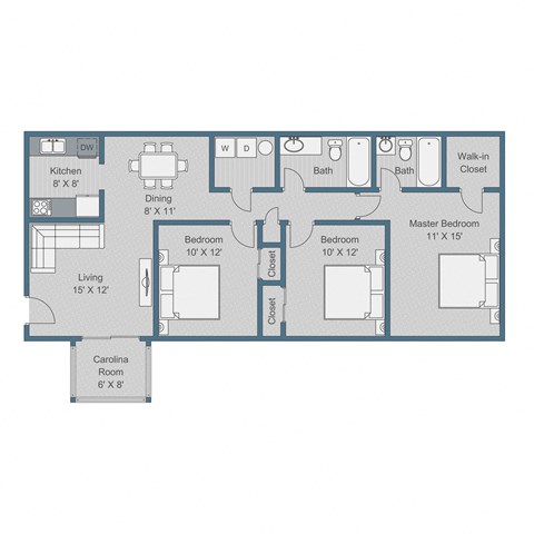 201 W. Montgomery Cross Rd 1-3 Beds Apartment for Rent - Photo Gallery 22